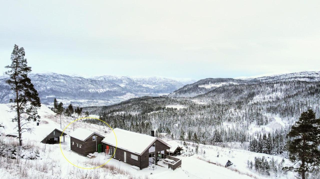 Tiny Mountain Cabin With A Panoramic View Giljane Exterior photo
